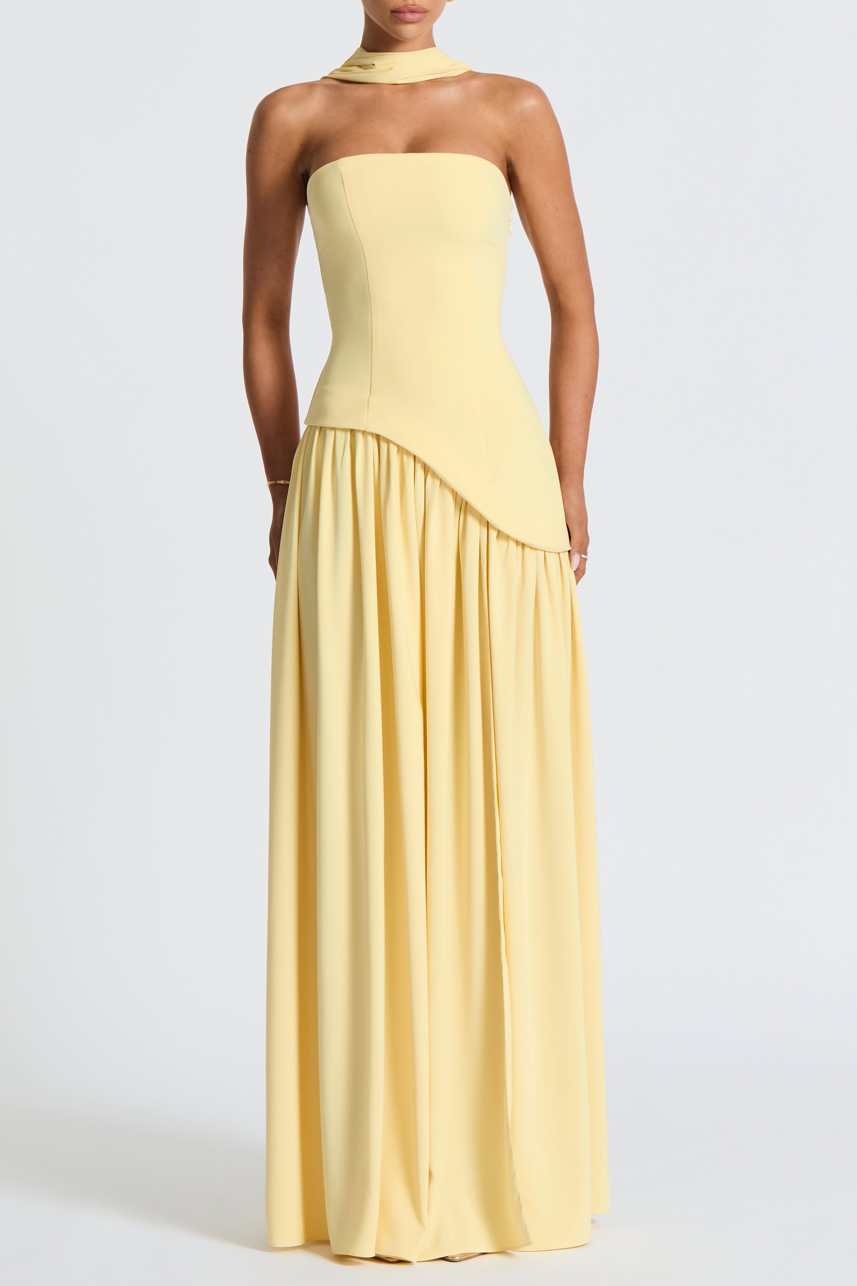 Maliyah Maxi Dress - Lemon