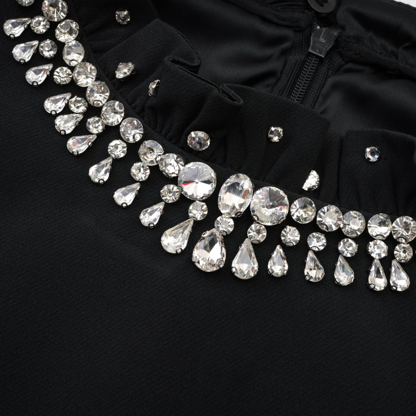 Patricia crystal-embellished mini dress