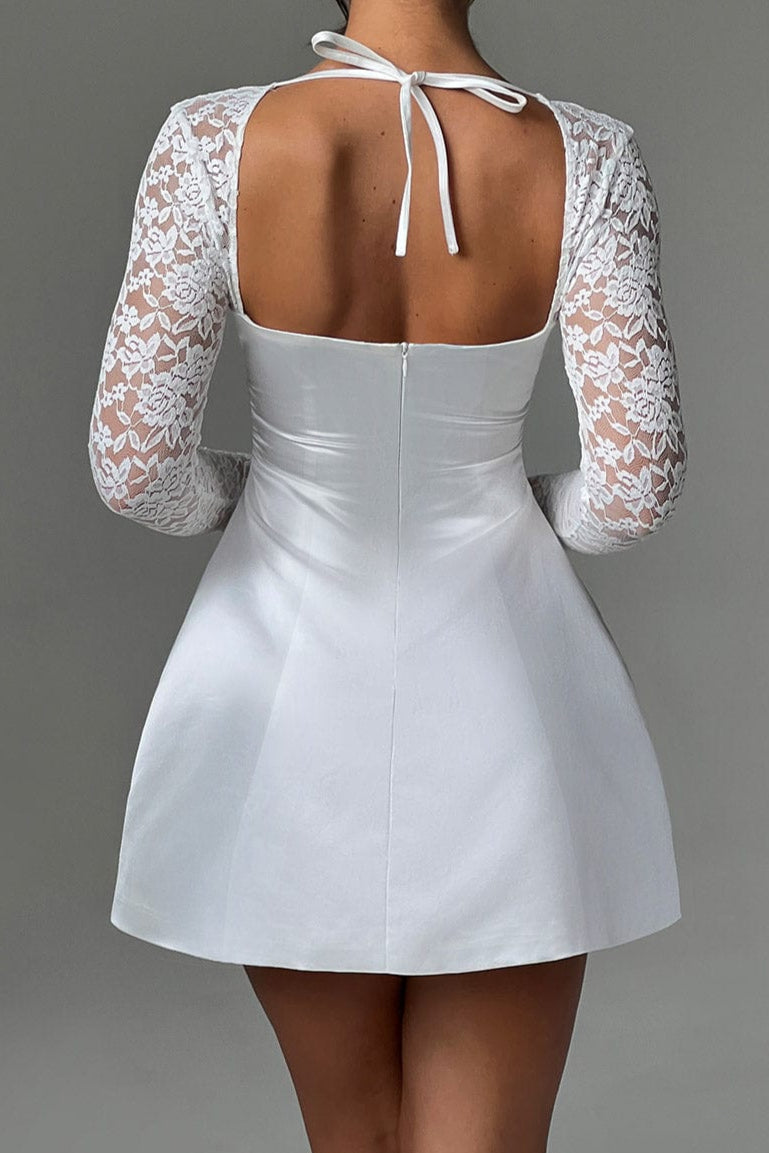 Sadie Mini Dress - Ivory